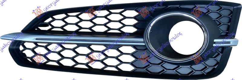 RESETKA PREDNJEG BRANIKA (OTVORENA) (SENZOR) (HROM LAJSNE) (S8) AUDI A8 2013-2017 (4H2/4H8/4HC/4HL)