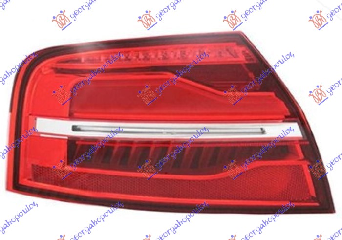 STOP LAMPA SPOLJASNJA LED DYNAMIC (ULO) AUDI A8 2013-2017 (4H2/4H8/4HC/4HL)