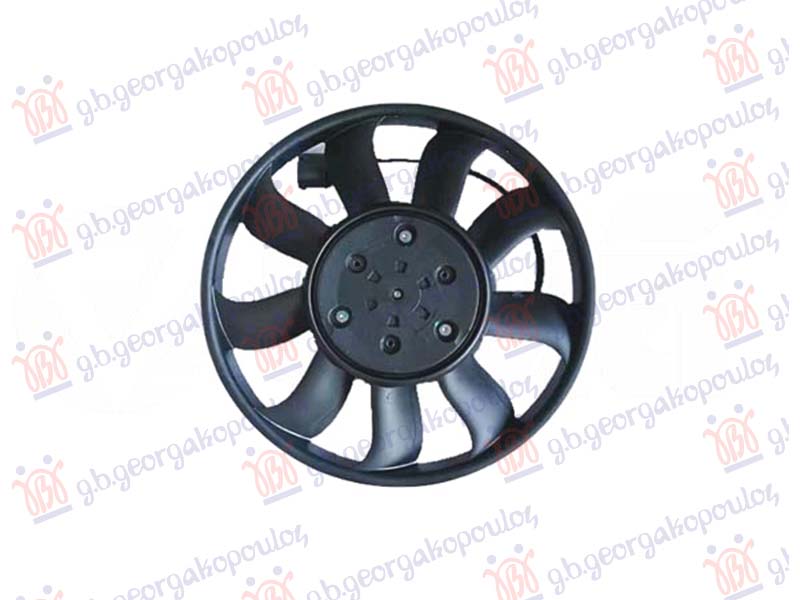 VENTILATOR 3.0 DIZEL - 4.0 BENZIN (MOTOR+ELISA) (LEVO) (390mm) (600W) AUDI A8 2021- (4N2/4N8/4NC/4NL)