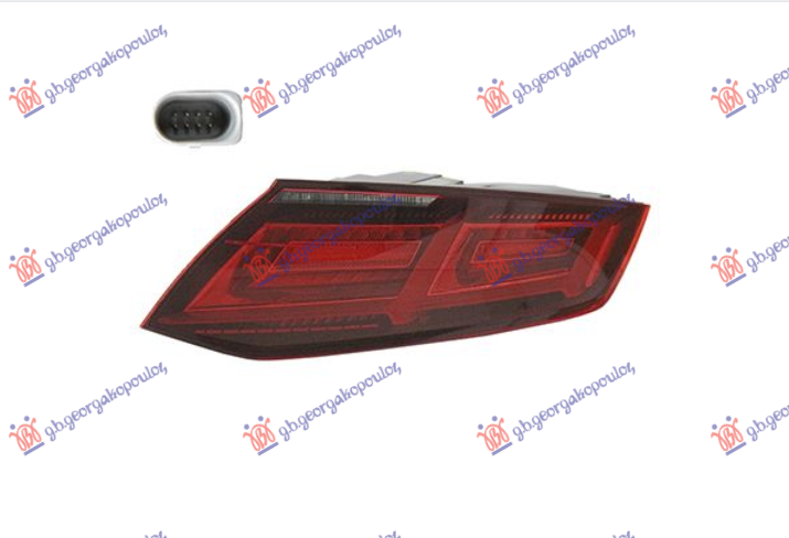 STOP LAMPA (LED) (ORIGINALNI) AUDI TT 2018- (FV9/FVR/FV3/FVP)