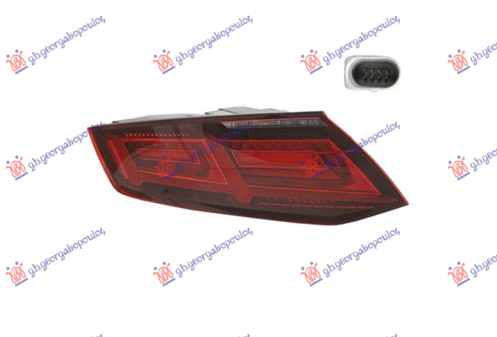 STOP LAMPA (LED) (ORIGINALNI) AUDI TT 2018- (FV9/FVR/FV3/FVP)