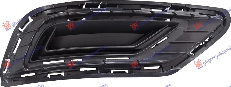NOSAC LAJSNE IZDUVNE CEVI AUSPUHA PLASTICNI (S-LINE) AUDI Q8 2018-2023 (4MN/4MT)