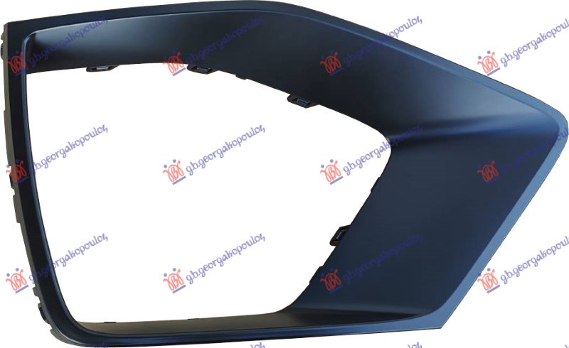 LAJSNA RESETKE PREDNJEG BRANIKA (S-LINE/SQ8) AUDI Q8 2018-2023 (4MN/4MT)