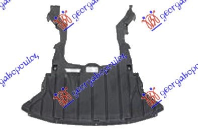 ZASTITA MOTORA (XDRIVE) (BENZIN/DIZEL) PLASTICNA BMW X1 2013-2015 (E84)