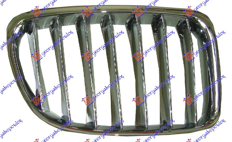 PVC MASKA HROM BMW X1 2013-2015 (E84)