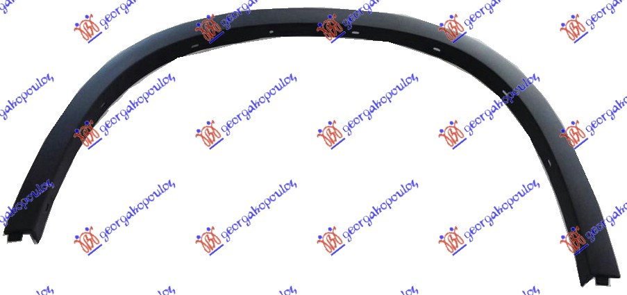 RUB PLASTICNI PREDNJEG BLATOBRANA BMW X1 2013-2015 (E84)