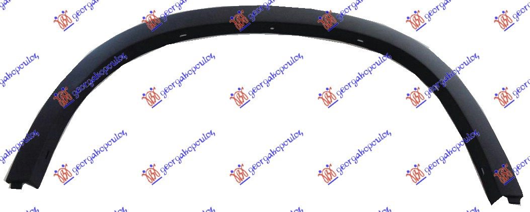 RUB PLASTICNI ZADNJEG BLATOBRANA BMW X1 2013-2015 (E84)