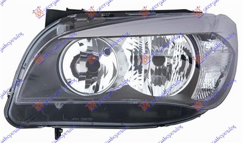 FAR ELEKTRICNI CRNI (H7/H7) (DEPO) BMW X1 2013-2015 (E84)