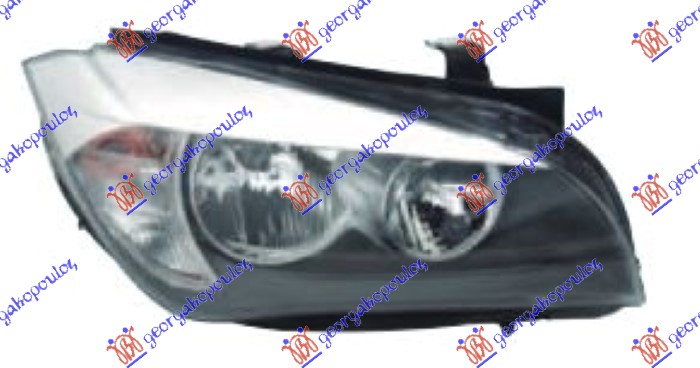 FAR ELEKTRICNI CRNI (H7/H15) (TYC) BMW X1 2013-2015 (E84)