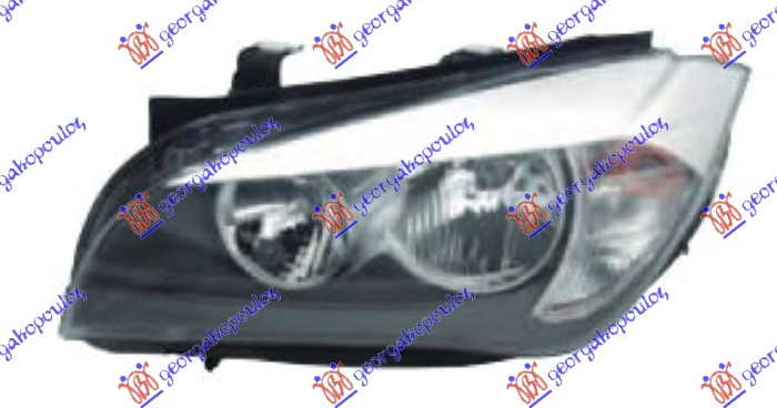 FAR ELEKTRICNI CRNI (H7/H15) (TYC) BMW X1 2013-2015 (E84)