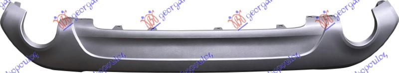 SPOJLER ZADNJEG BRANIKA (2 ODVOJENA OTVORA ZA IZDUVNE CEVI) (BASIS) BMW X1 2015-2019 (F48)
