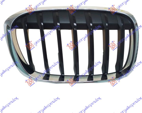 PVC MASKA HROM/CRNA (BASIC) BMW X1 2015-2019 (F48)