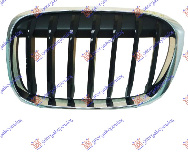 PVC MASKA HROM/CRNA (BASIC) BMW X1 2015-2019 (F48)