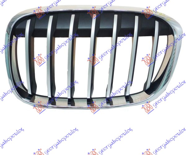 PVC MASKA HROM/SREBRNA (X-LINE) BMW X1 2015-2019 (F48)