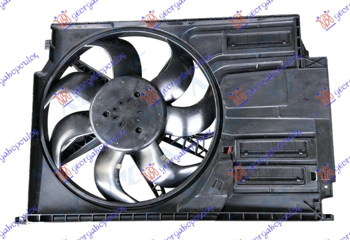VENTILATOR KOMPLET (2.0 BENZIN - 2.0 DIZEL) (400W) BMW X1 2019-2022 (F48)