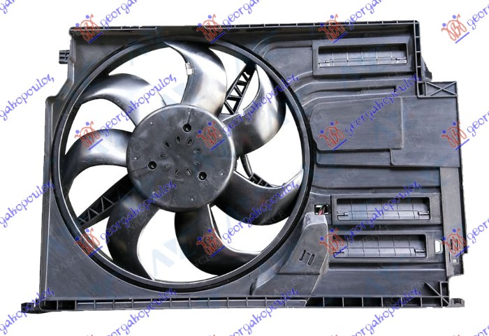 VENTILATOR KOMPLET (1.5 BENZIN - 1.5 DIZEL) (600W) BMW X1 2019-2022 (F48)