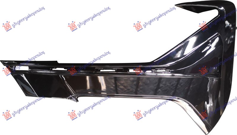 RESETKA PREDNJEG BRANIKA SJAJ-CRNA (OTVORI ZA LAJNU) (SPORT) BMW X1 2019-2022 (F48)