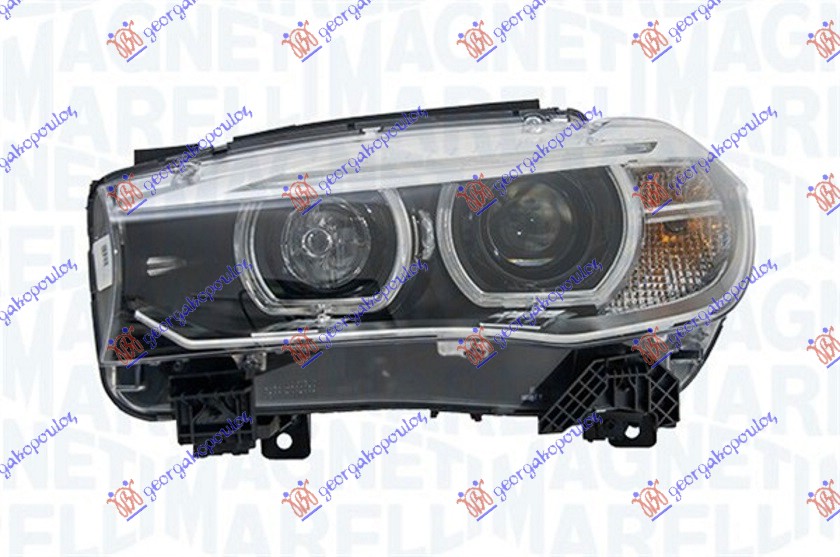 FAR Bi-XENON (AFS) SA LED DNEVNIM SVETLOM (MARELLI) BMW X5 2013-2018 (F15/F85)