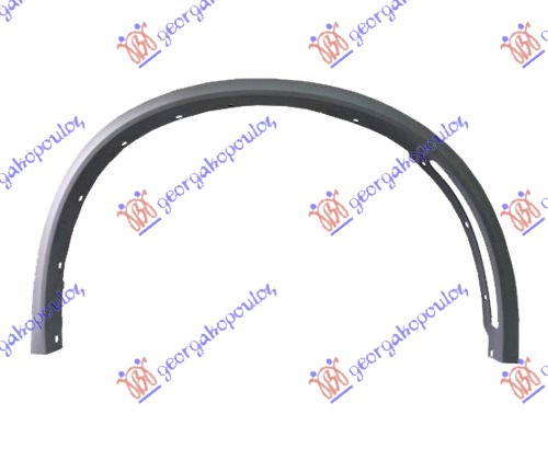 RUB PLASTICNI PREDNJEG BLATOBRANA (20 INCH EXCELLENCE) (M-SPORT) BMW X5 2013-2018 (F15/F85)