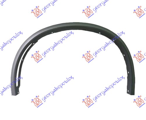 RUB PLASTICNI PREDNJEG BLATOBRANA (20 INCH EXCELLENCE) (M-SPORT) BMW X5 2013-2018 (F15/F85)