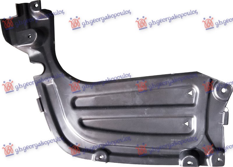 ZASTITA MOTORA ISPOD BRANIKA ZADNJA PLASTICNA BMW X5 2018-2023 (G05/F95)
