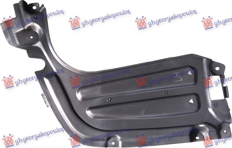 ZASTITA MOTORA ISPOD BRANIKA ZADNJA PLASTICNA BMW X5 2018-2023 (G05/F95)