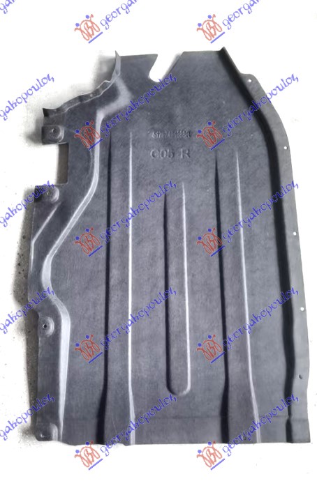 ZASTITA PODA ZADNJA (ISPOD REZERVOARA) PLASTICNA BMW X5 2018-2023 (G05/F95)