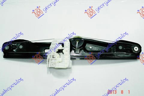 PODIZAC ZADNJEG PROZORA ELEKTRICNI (BEZ MOTORA) BMW SERIES 1 3/5D 2015-2019 (F21/F20)