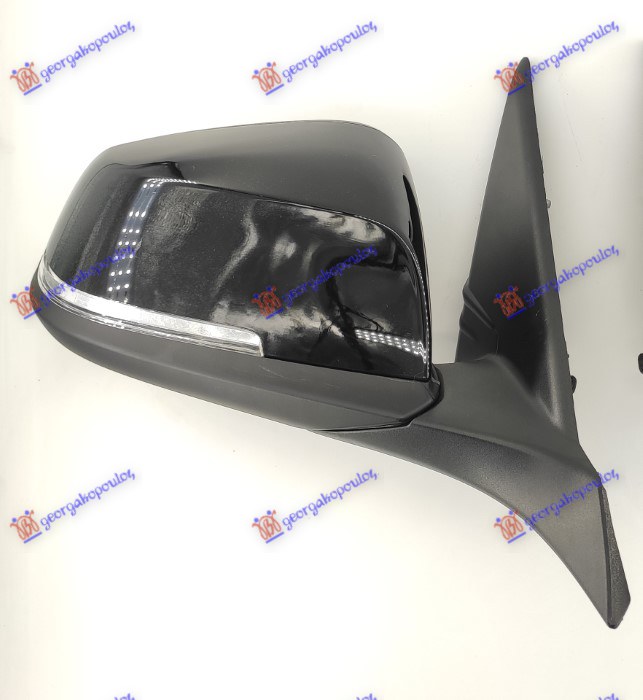RETROVIZOR ELEKTRICNI SA GREJACEM PM (MEMORIJA) (MIGAVAC) (ASFERICNO STAKLO) BMW SERIES 1 3/5D 2015-2019 (F21/F20)