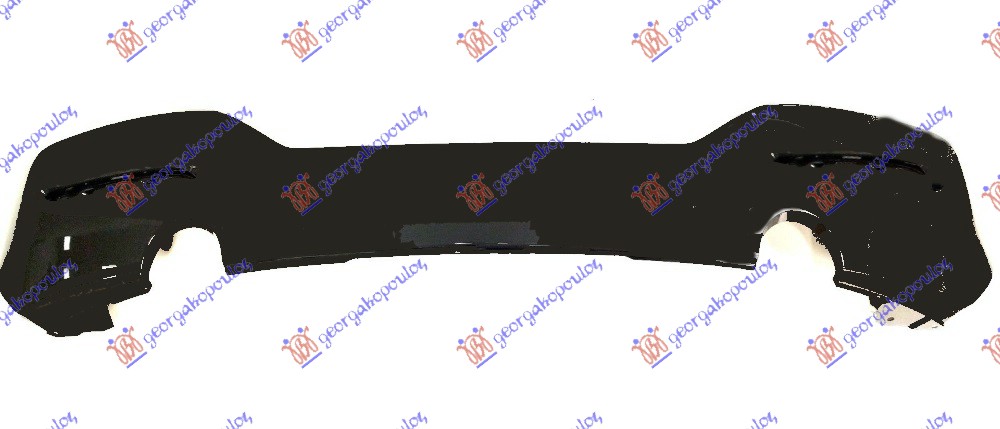 SPOJLER ZADNJEG BRANIKA (2 OTVORA ZA CEVI AUSPUHA) (M-SPORT) BMW SERIES 1 3/5D 2015-2019 (F21/F20)