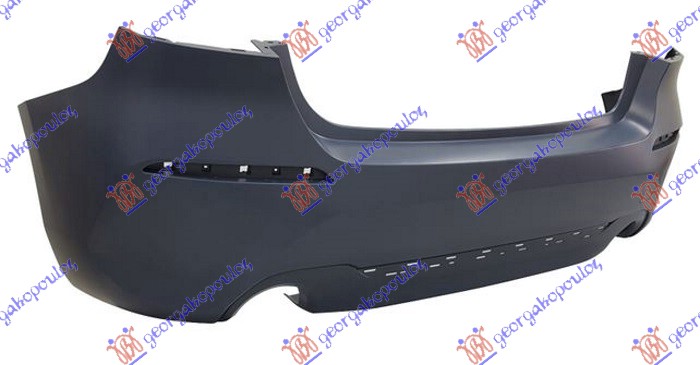 ZADNJI BRANIK PM (2 OTVORA ZA IZDUVNE CEVI AUSPUHA) (LUXURY-LINE) BMW SERIES 1 2019-2024 (F40)