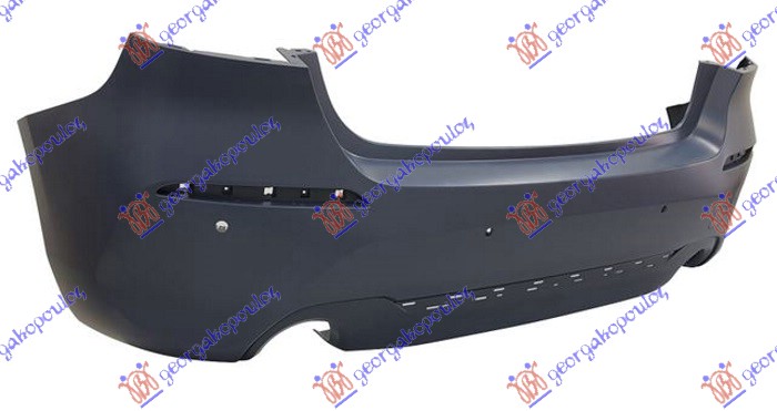 ZADNJI BRANIK PM (2 OTVORA ZA IZDUVNE CEVI AUSPUHA) (4 PDC SENZORI) (LUXURY-LINE) BMW SERIES 1 2019-2024 (F40)