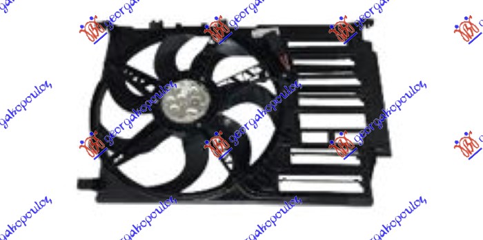 VENTILATOR KOMPLET (1.5/2.0 DIZEL) BMW SERIES 1 2019-2024 (F40)