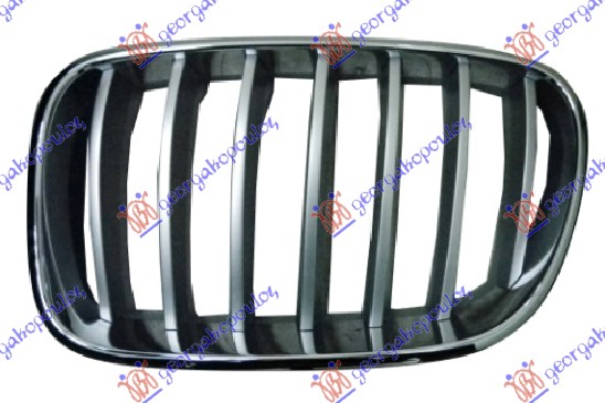 PVC MASKA HROM/TITANIJUM BMW X3 2011-2014 (F25)