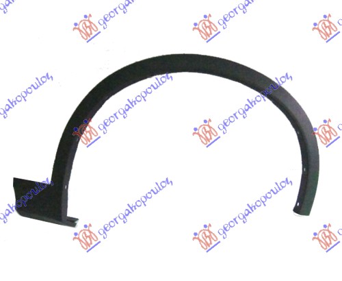 RUB PLASTICNI PREDNJEG BLATOBRANA (M-TECH) BMW X3 2011-2014 (F25)