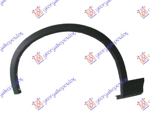 RUB PLASTICNI PREDNJEG BLATOBRANA (M-TECH) BMW X3 2011-2014 (F25)