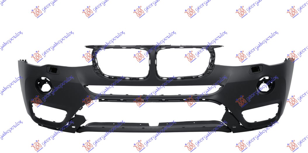 PREDNJI BRANIK PM (MAGLENKE H8) (2 PDC SENZORI) (A KVALITET) BMW X3 2014-2017 (F25)