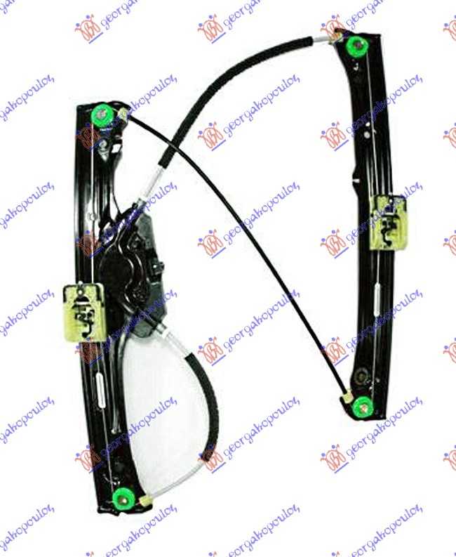 PODIZAC PREDNJEG PROZORA ELEKTRICNI (BEZ MOTORA) BMW X3 2014-2017 (F25)