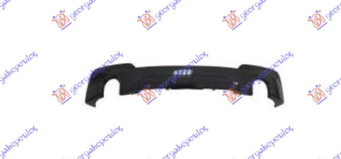 SPOJLER ZADNJEG BRANIKA (SA/BEZ PDS SENZORA) (M-SPORT) BMW X3 2017-2021 (G01/F97/G08)