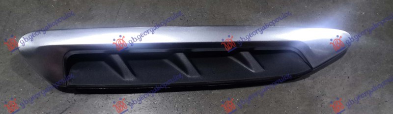 LAJSNA PREDNJEG BLATOBRANA CRNA (SA SREBRNOM) BMW X3 2017-2021 (G01/F97/G08)