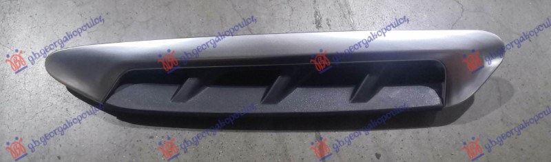 LAJSNA PREDNJEG BLATOBRANA CRNA (SA SREBRNOM) BMW X3 2017-2021 (G01/F97/G08)