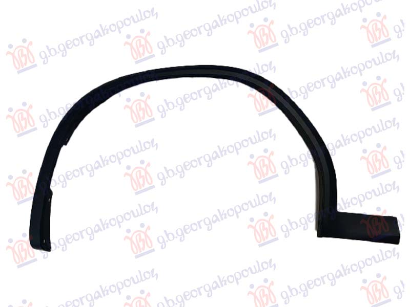 RUB PLASTICNI PREDNJEG BLATOBRANA (M-SPORT) BMW X3 2017-2021 (G01/F97/G08)