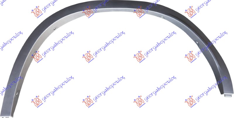 RUB PLASTICNI ZADNJEG BLATOBRANA BMW X3 2017-2021 (G01/F97/G08)
