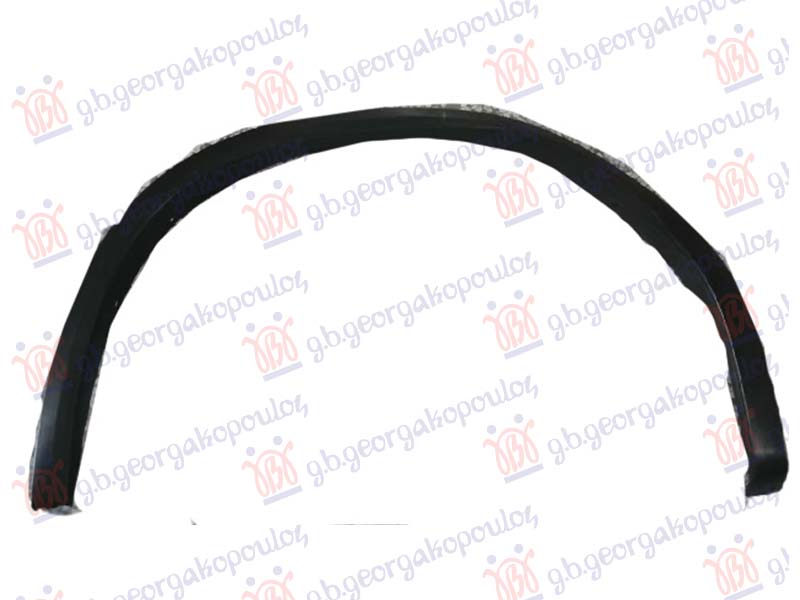 RUB PLASTICNI ZADNJEG BLATOBRANA (M-SPORT) BMW X3 2017-2021 (G01/F97/G08)