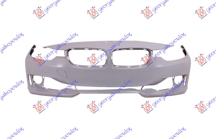 PREDNJI BRANIK PM (SA/BEZ PRSKALICA) (SA/BEZ 6 PDC SENZORA) (A KVALITET) BMW SERIES 3 SDN/S.W. 2012-2014 (F30/F31/F80)