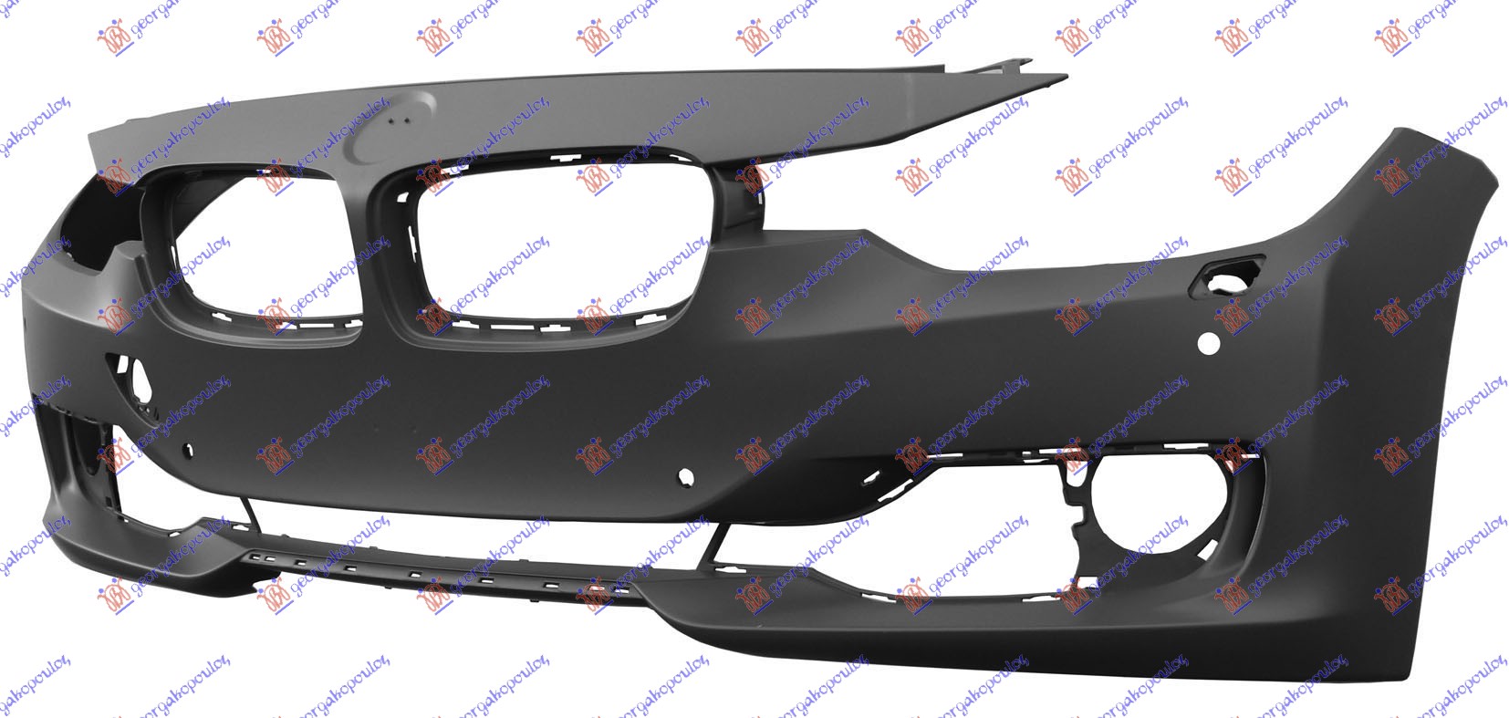 PREDNJI BRANIK PM (4 PDC SENZORI) (PRSKALICE) (LUXURY/MODERN/SPORT) BMW SERIES 3 SDN/S.W. 2012-2014 (F30/F31/F80)
