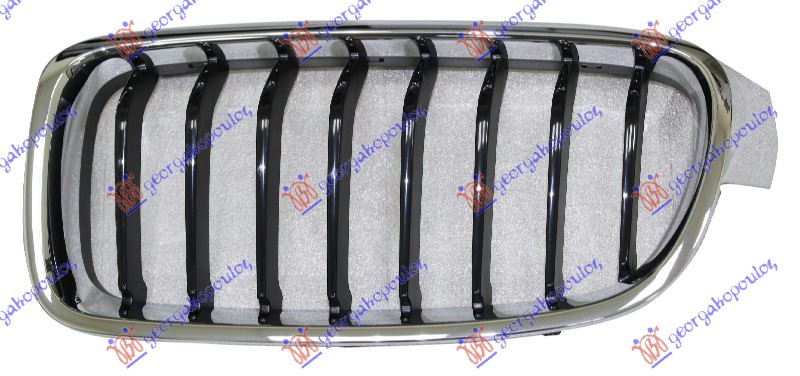 PVC MASKA HROM/CRNA SPORT BMW SERIES 3 SDN/S.W. 2014-2018 (F30/F31/F80)