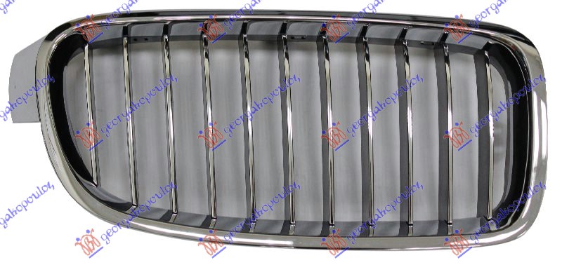 PVC MASKA HROM-HROM/CRNA BMW SERIES 3 SDN/S.W. 2014-2018 (F30/F31/F80)