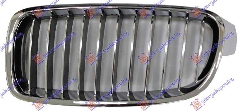 PVC MASKA HROM-HROM/CRNA BMW SERIES 3 SDN/S.W. 2014-2018 (F30/F31/F80)