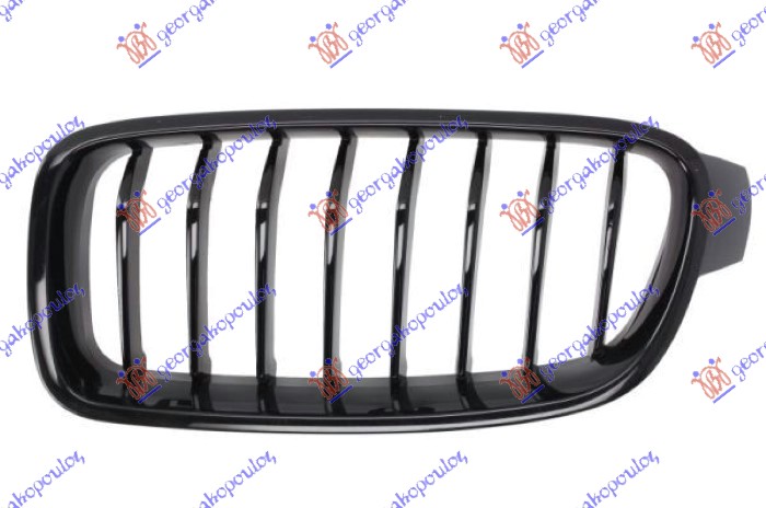 PVC MASKA CELA CRNA (M PERFORMANCE) BMW SERIES 3 SDN/S.W. 2014-2018 (F30/F31/F80)